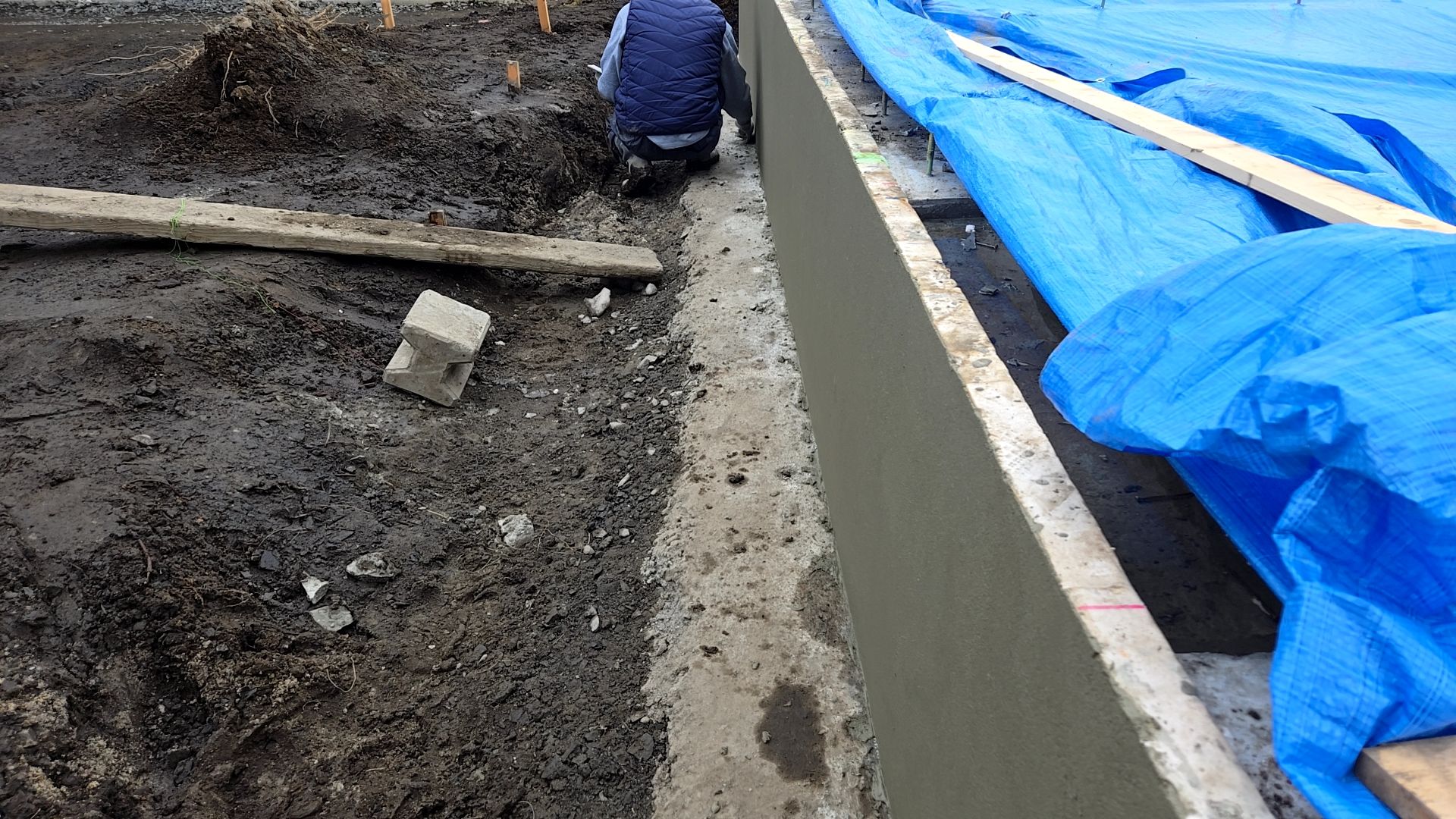 不陸などがないように注意して施工しています。