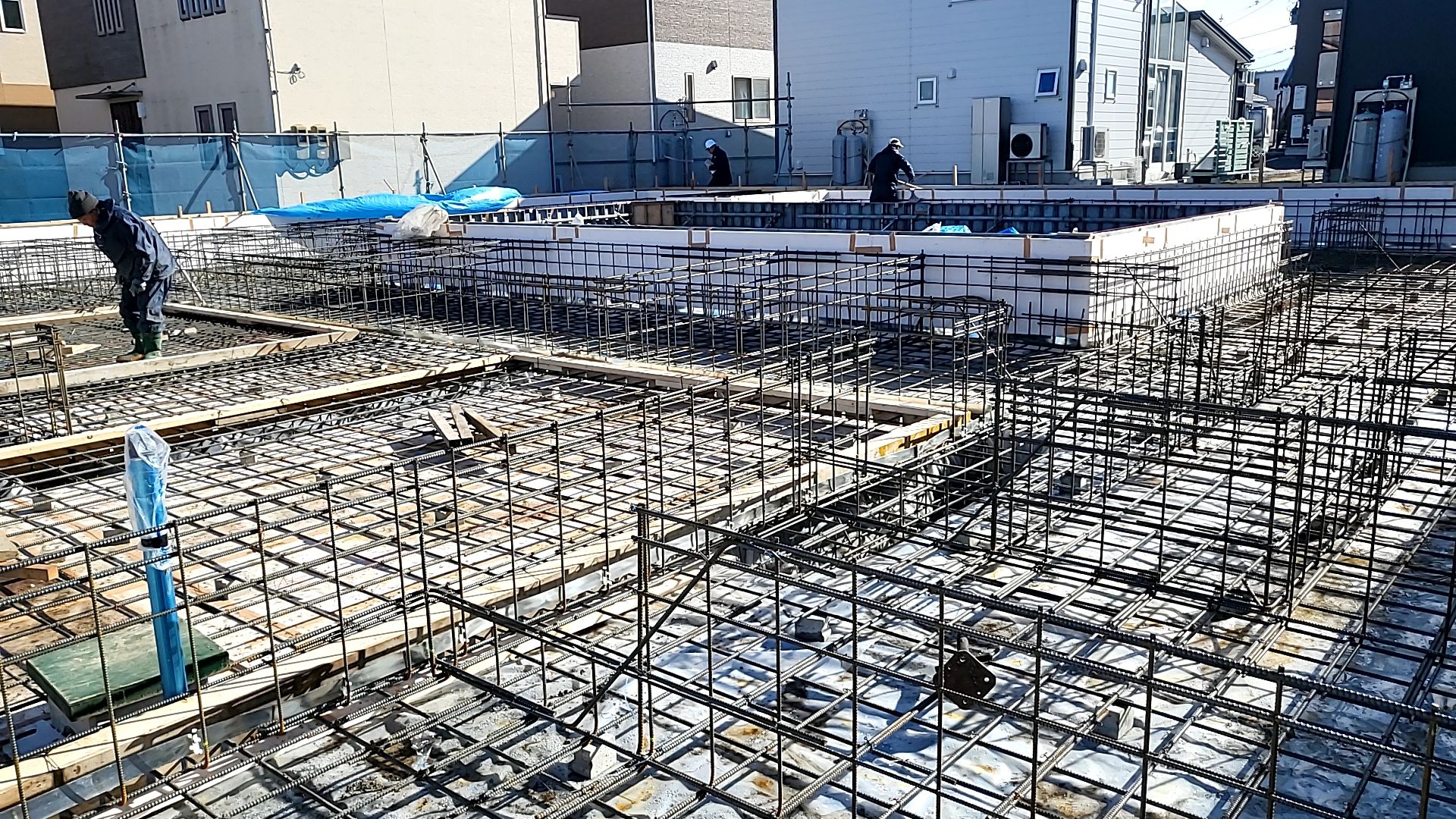 検査が行われている様子です。