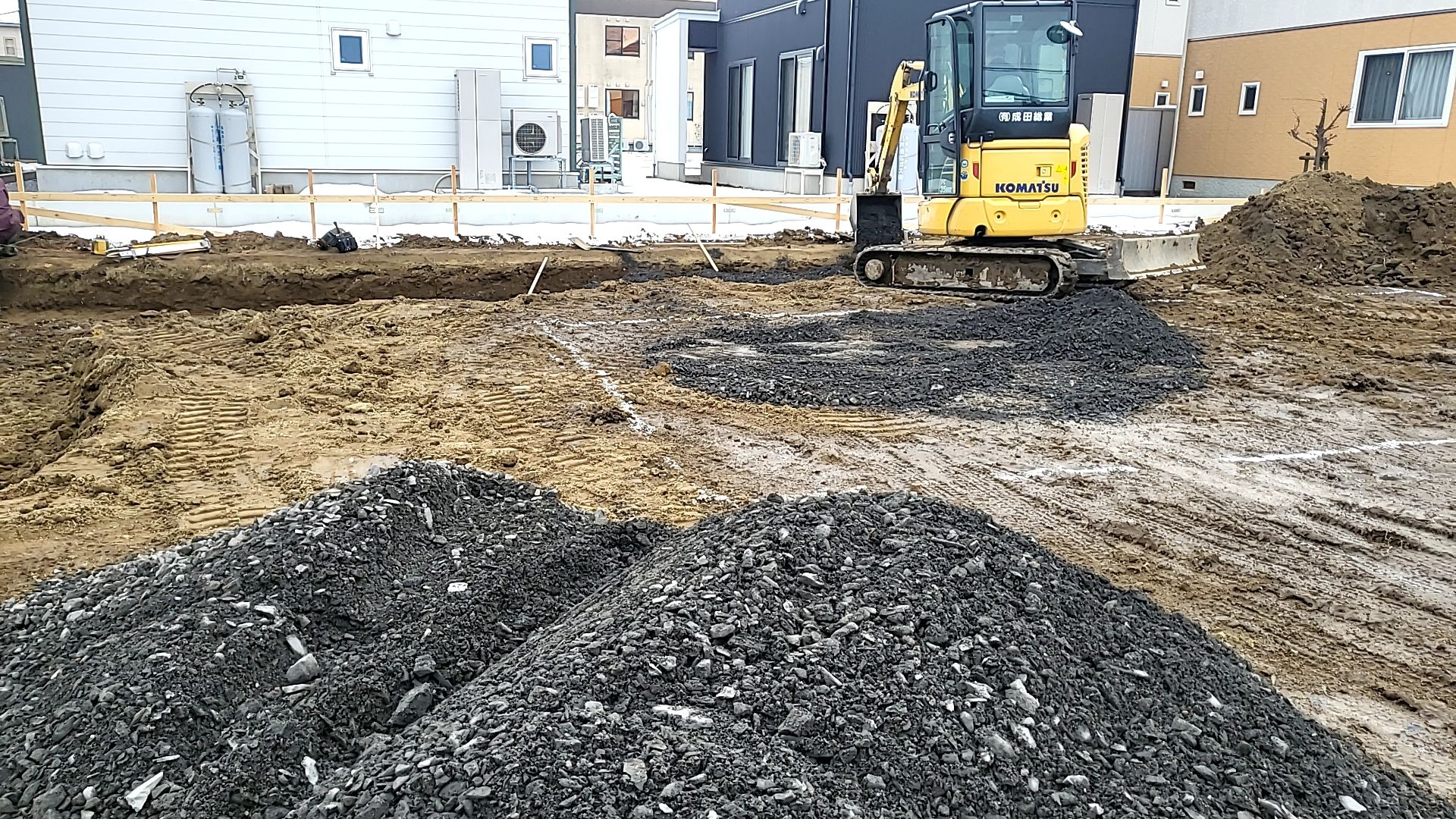 現場の様子です。