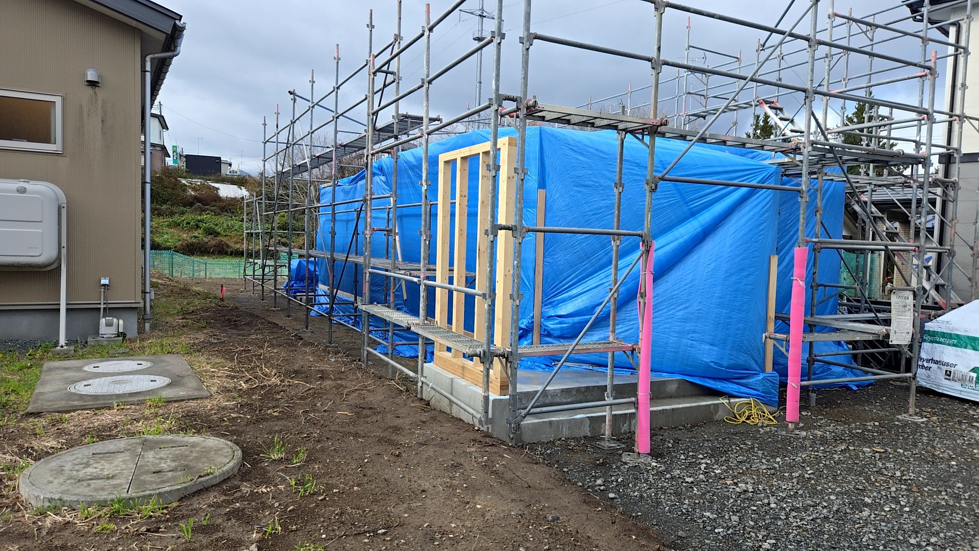 現場の様子です。