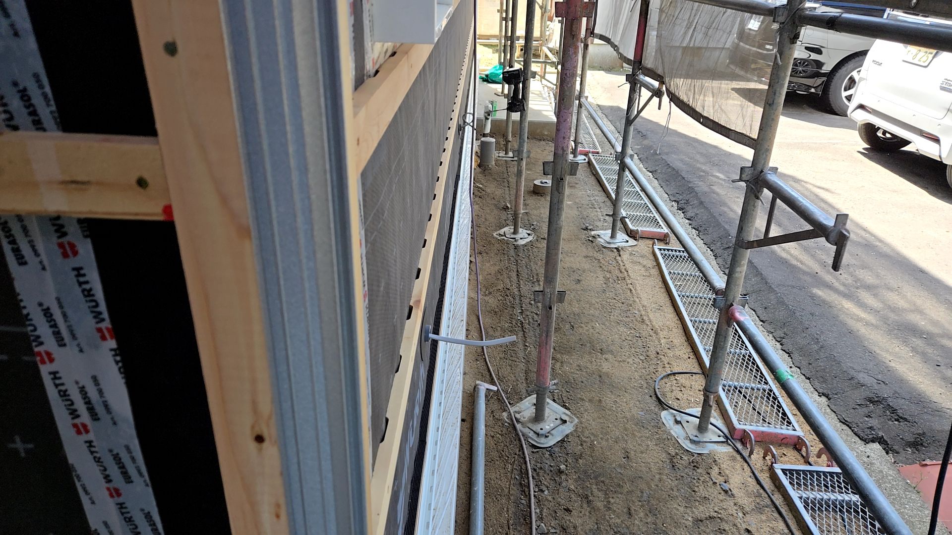 現場の様子です。