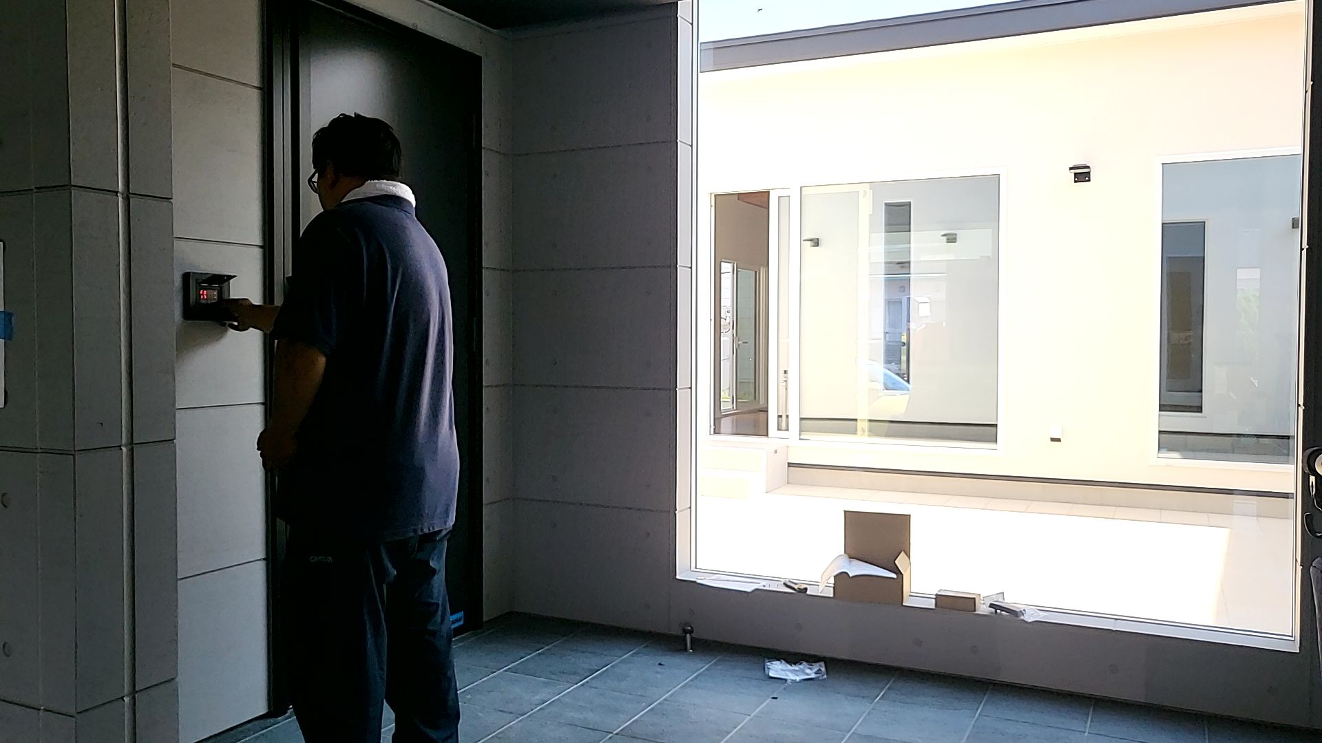 現場の様子です。