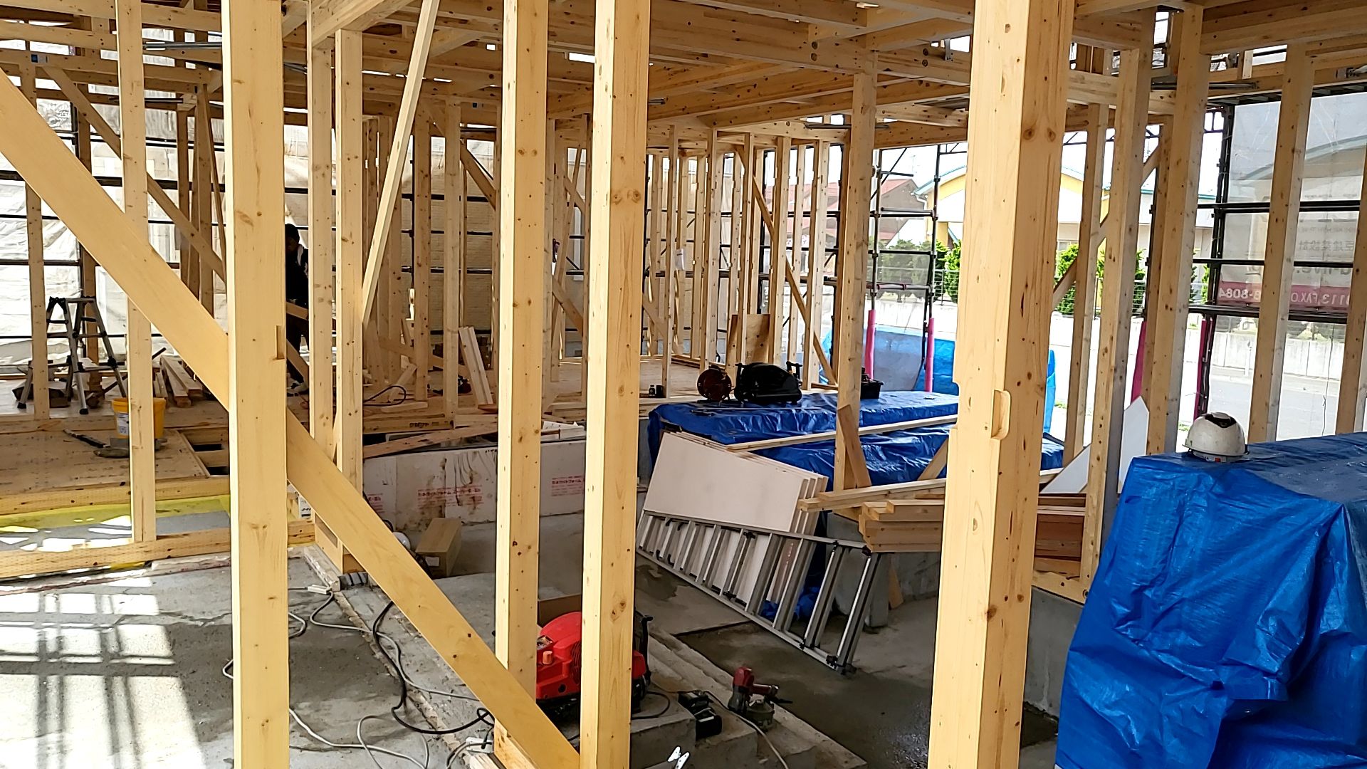 現場の様子です。