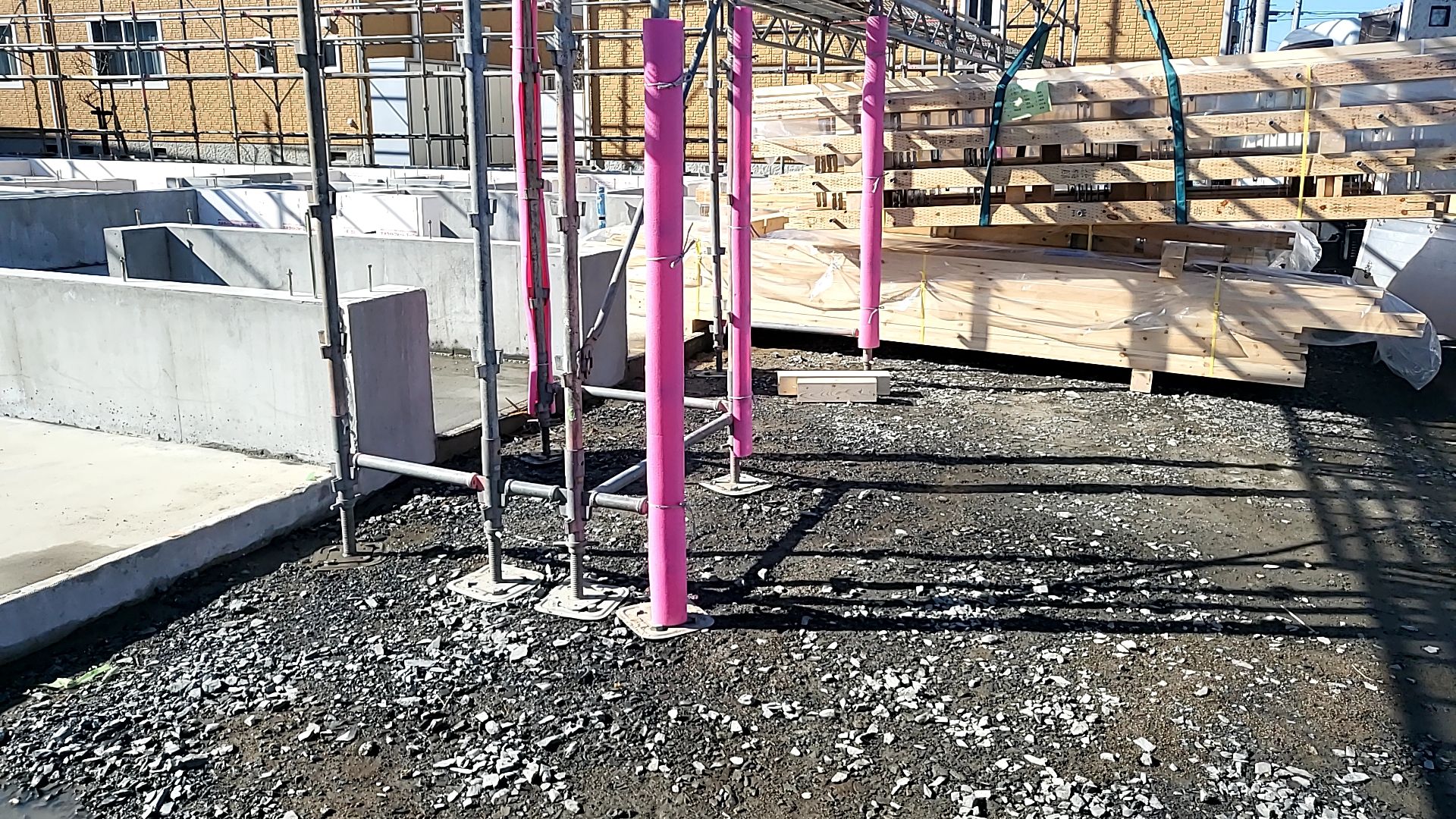 現場の様子です。