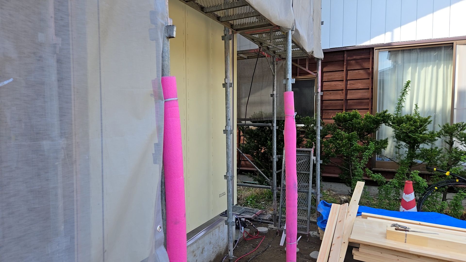 怪我のないよう現場は片付けと清掃を徹底しております。