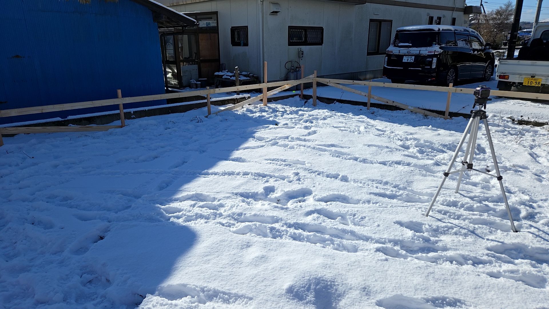 遣り方が行われた様子です。