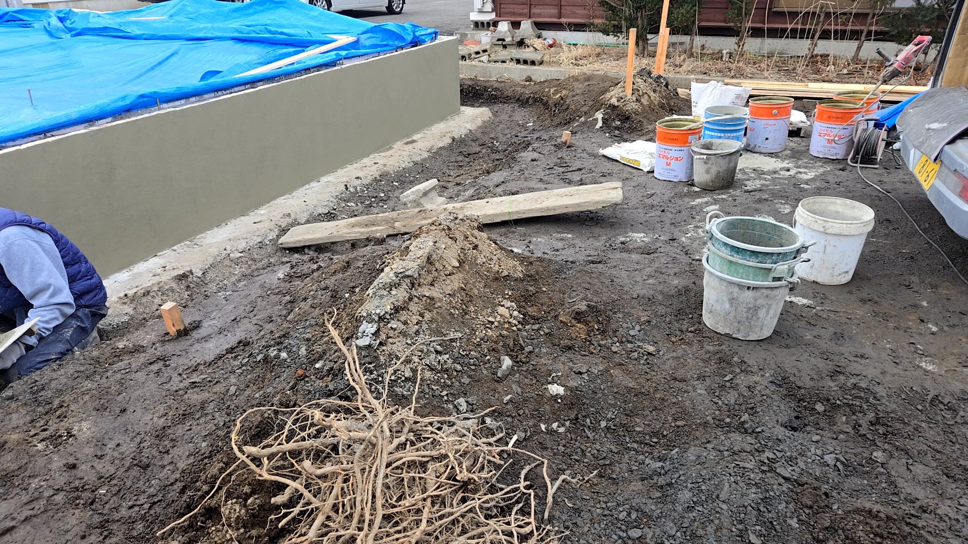 現場の様子です。