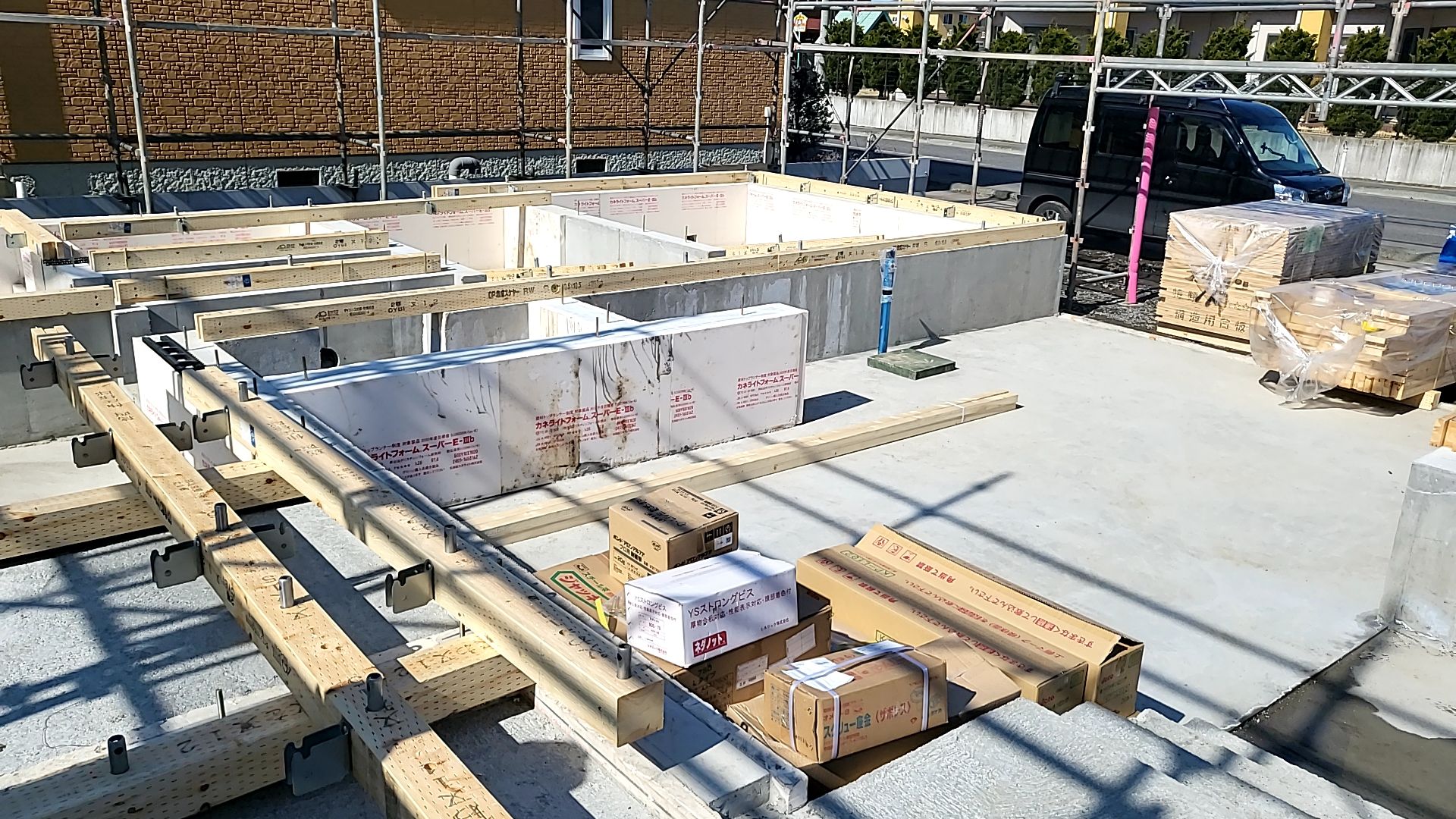 現場の様子です。