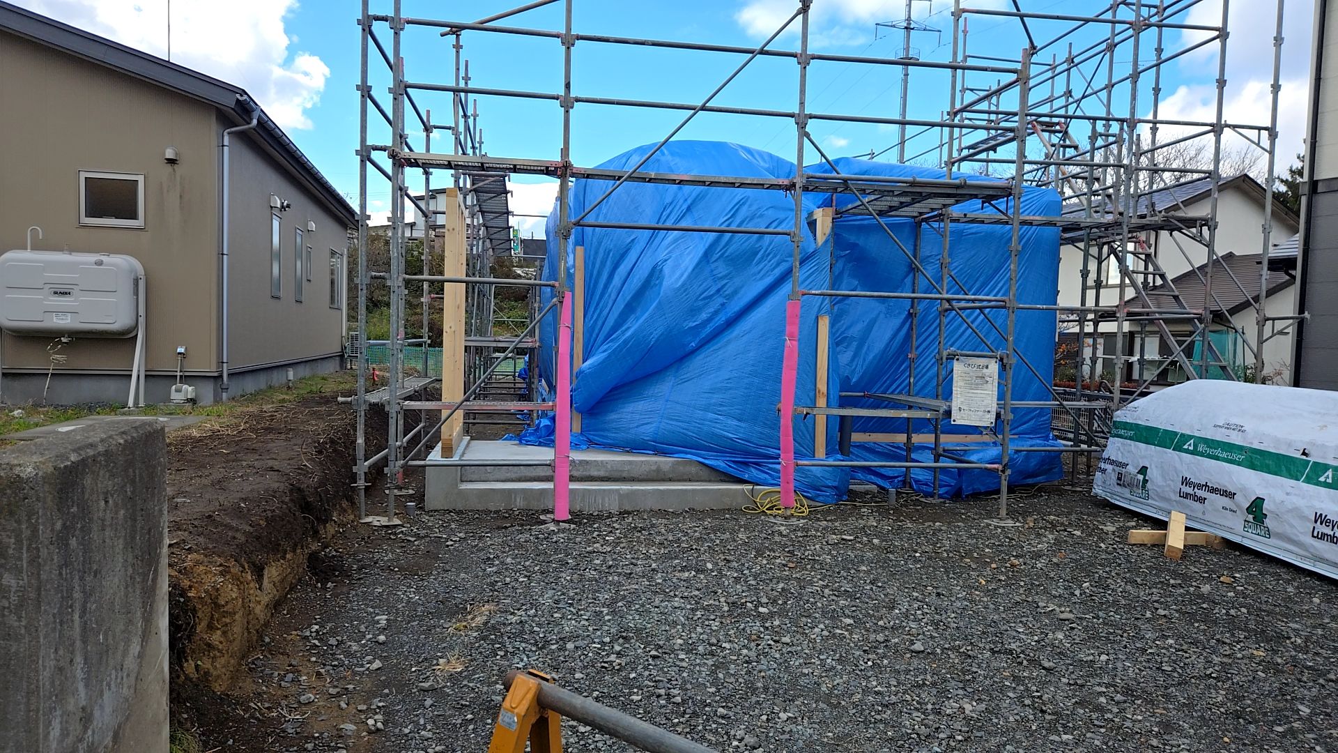 現場の様子です。