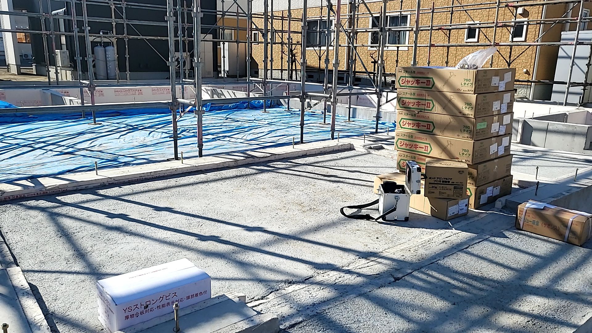 現場の様子です。