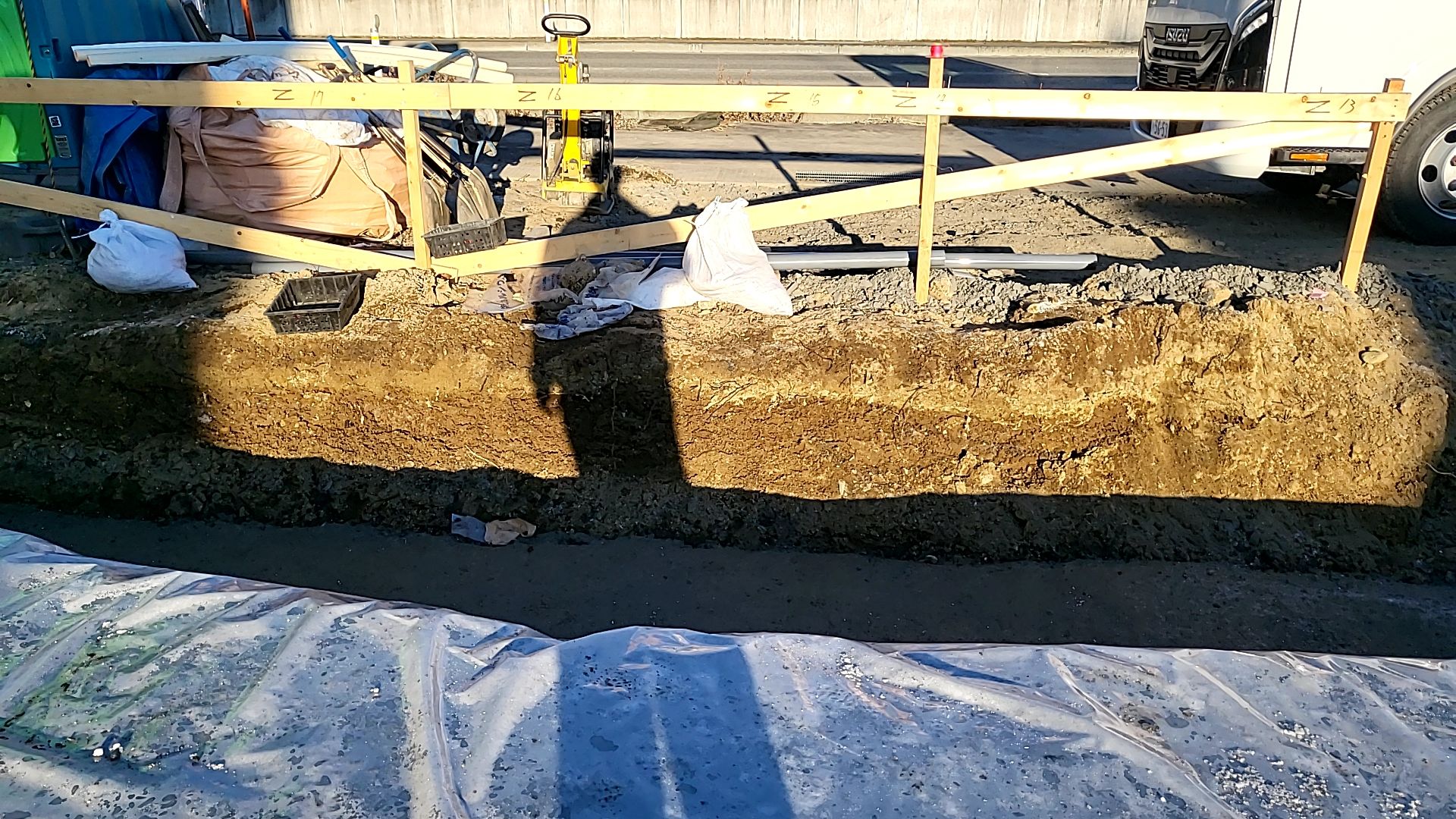 現場の様子です。