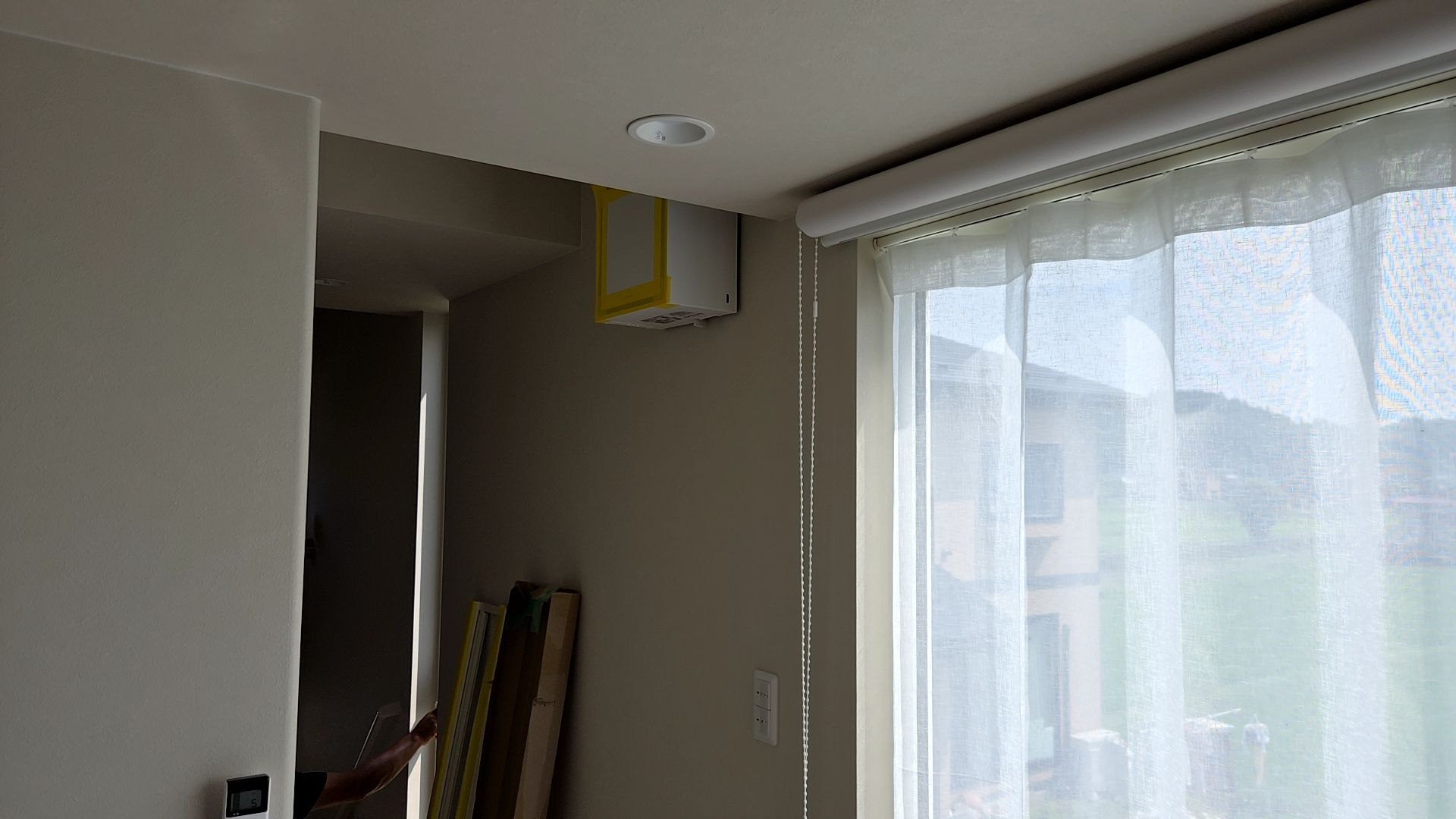 測定の様子です。