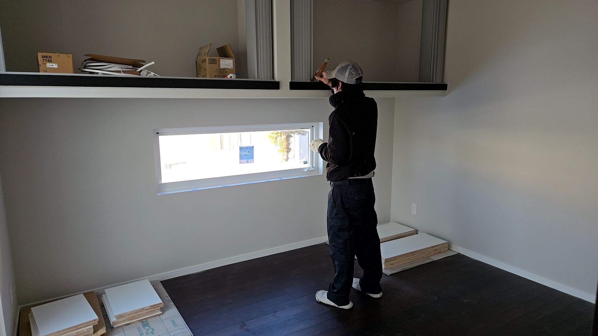 塗装の職人さんによる丁寧な施工により、きれいな仕上がりとなっています。