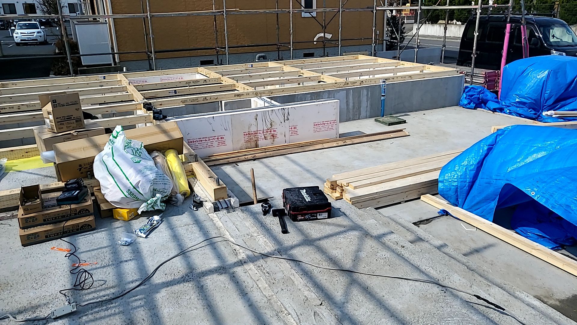 現場の様子です。