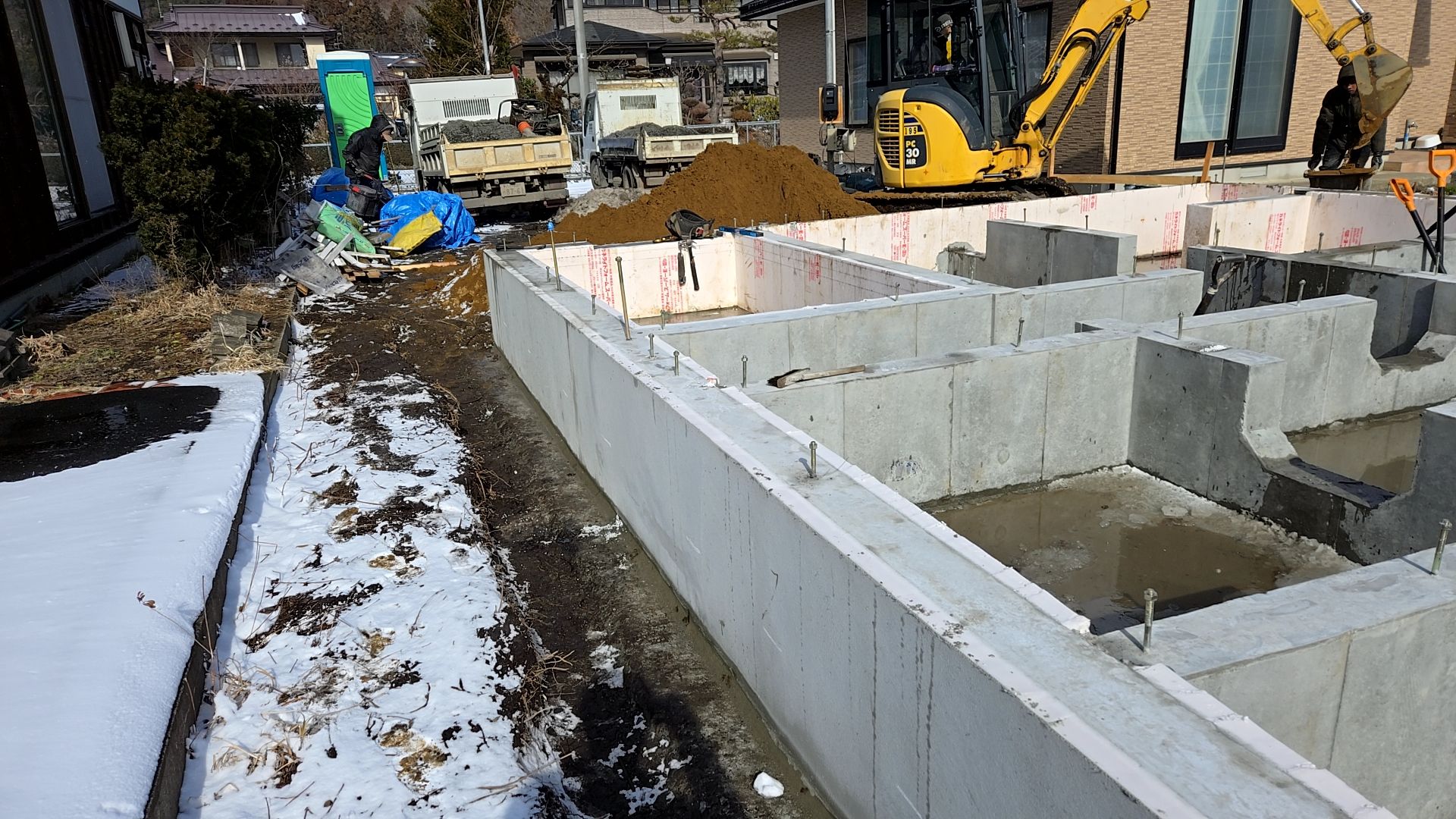 現場の様子です。